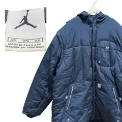 Jordan フード付きブラックジャケット 3XL
