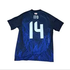 【⭐︎極美品/正規品】日本代表 伊東純也 ユニフォーム アディダス サッカー日本代表 2024 ホーム レプリカ