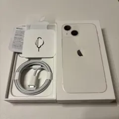 iPhone13ミニ　ホワイト　 箱　付属品