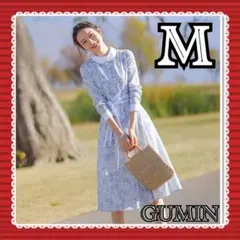 花柄ワンピース 体型カバー 爽やか 清楚 綺麗めコーデ 旅行 デート 新品 M