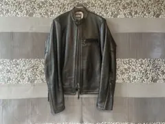 極美品 K‘S LEATHER シングルレザージャケット MサイズKADOYA