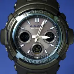 【中古】G-SHOCK AWG-M100A 電波ソーラー／二次電池新品(186)