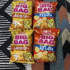 カルビー ポテトチップス BIG BAG しあわせバター 160g×6袋 - メルカリ
