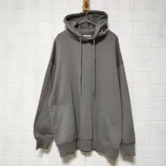GU (L)　オーバーサイズ スウェットプルパーカー　レディース