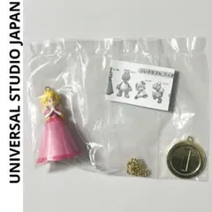 USJ ニンテンドーワールド　ピーチ姫　コレクタブルフィギュア　キーホルダー