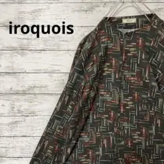 iroquois 総柄ロング丈バンドカラーシャツ ブック 斉藤和義着用モデルのサムネイル