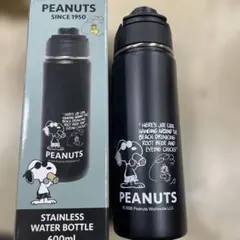 スヌーピー ダイレクトボトル600ml ブラックのサムネイル
