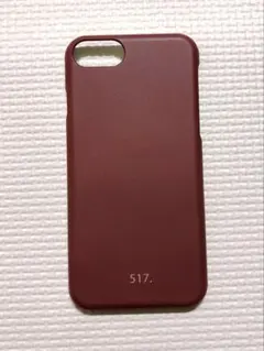 iPhone SE(第二世代) ケース ボルドー マット