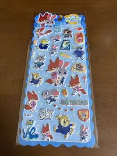 ぷっくり立体シール　ディズニー　ズートピア