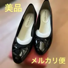 【美品】オリエンタルトラフィック　晴雨兼用パンプス　4㎝ヒール　専用箱付