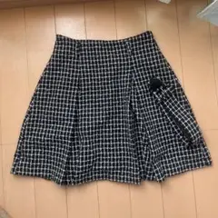 INGNI ツイードフレアスカート