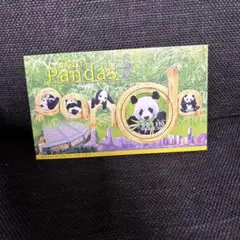 香港 1999年パンダ小型切手シート　未使用　中国切手
