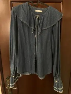 フリークスストア　ブラウス　デニム生地