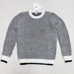 新品未使用☆TAKEO KIKUCHIダブルタッククルーネックニットタケオキクチ