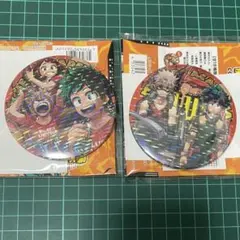 新品未使用　緑谷出久　爆豪勝己　コレクション缶バッジ　第4弾　2点セット