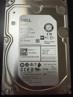 Dell 8TB SAS HDD ST8000NM024B - メルカリ