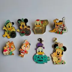 東京ディズニーリゾート　ピンズ×6　チャーム×2