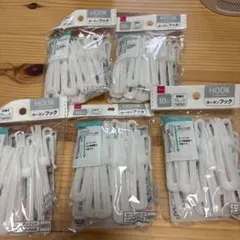 【新品】DAISO カーテンフック アジャスター式 75mm用 10個入5セット