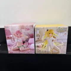 To LOVEる　Desktop Cute 金色の闇、ララ　2体セット！