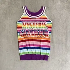 Hysteric Glamour 00s ボーダー タンクトップ 90s-00sVintage​ ヒステリックグラマー ボーダータンクトップ - メルカリ