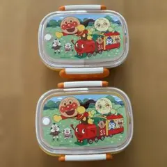 レック アンパンマン 抗菌 ロック式 おべんとう箱 360ml 2個セット