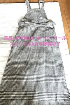 LAVANDA ロゴパッチデニムサロペット オーバーオール 宇野実彩子