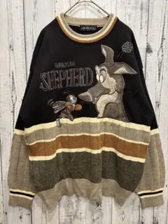 ♠️ St.TOROSA レトロセーター　ビンテージ　日本製　90s ウールのサムネイル