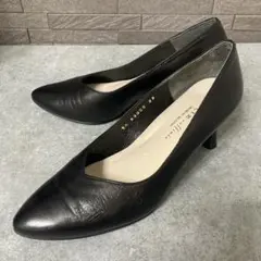 レザーパンプス 22cm 日本製 フォーマル 冠婚葬祭 就活 入学式 卒業式