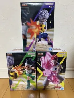 HUNTER×HUNTERフィギュア ゴン キルア ヒソカ G.I.編