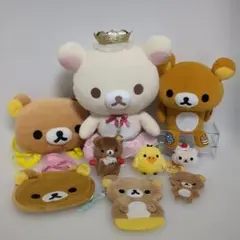 リラックマ　コリラックマ　キイロイトリ　チャイロイコグマ　９個セット リラックマ コリラックマ キイロイトリ チャイロイコグマ 9個セット