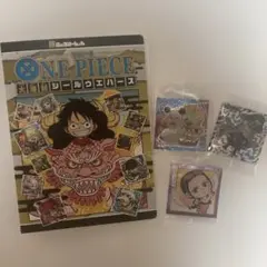 ワンピースウエハースシールファイル シール3枚セット