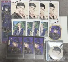 ツイステ　缶バッジ　フォト風カード　ランダムカード等　ヴィル