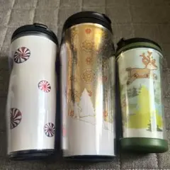 スターバックス タンブラー 3本セット アメリカ クリスマス ホリデー