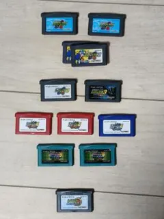 ロックマンエグゼ(1,2,3,4,5,バトルチップGP) GBAソフトセット