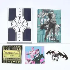 スシロー ジョジョコラボ ステッカー（承太郎、花京院） ピック（イギー）計3点