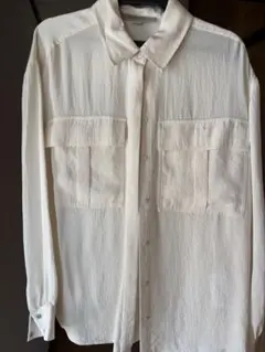 ALLSAINTS 長袖シャツ アイボリー UK4のサムネイル