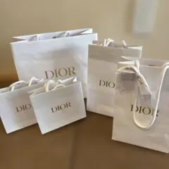 DIOR ショップ袋 5枚セットのサムネイル
