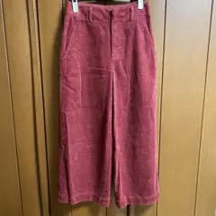 ユニクロガウチョパンツ