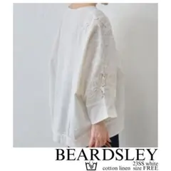 BEARDSLEY ビアズリー 袖口 花 フリル ブラウス プルオーバー - メルカリ