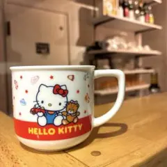 美品 ハローキティ マグカップ 1976 1986 SANRIO レトロ コップ