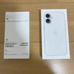 iPhone16 空箱　ホワイト　箱のみ