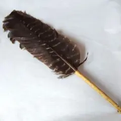 茶道具 羽箒 約31cm