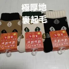 ３足組♪極厚地★秋冬ソックス (23～25)