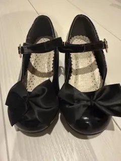 amy fam ブラックフォーマルシューズ 19㎝