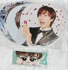 SnowMan 阿部亮平 グッズまとめ売り うちわ ヘアバンド