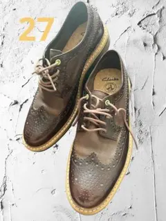 【極希少品】Clarks England Brogue Oxfordsのサムネイル