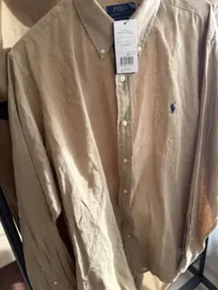 POLO ラルフローレン　リネンシャツ　Ｌ