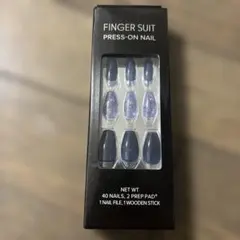 FINGER SUIT PRESS-ON NAIL 40本セット