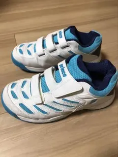 Prince テニスシューズ 22.0cm ホワイト/ブルー