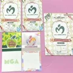 ミセス 1番くじ H賞 立体メモ2種コンプ&レターセット